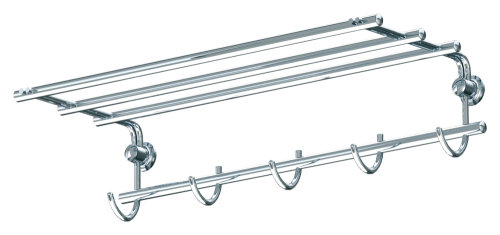 Andex Classic wieszak półka, chrom 037CC