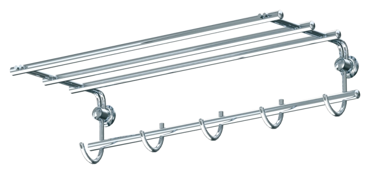 Andex Classic wieszak półka, chrom 037CC