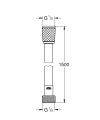 Grohe Grohtherm zestaw podtynkowy z deszczownicą 210mm, ramię 286mm 34729000