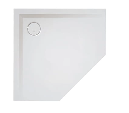 Sanplast Space Mineral brodzik pięciokątny BPK-M/SPACE 90x90x1,5 645-290-0830-01-000