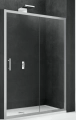 Novellini Kali 2P drzwi prysznicowe przesuwne 164-170cm, profile srebrny połysk, szkło bezbarwne KALI2P164-1B