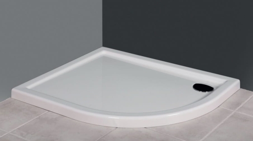 Novellini Kali R brodzik półokrągły asymetryczny 80x100x3cm, lewy MNQ100806S-30