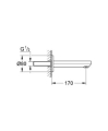 Grohe Eurosmart Cosmopolitan wylewka wannowa 13261000