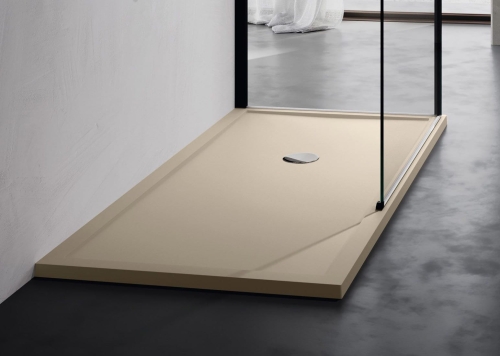 Novellini Olympic Plus brodzik prostokątny 120x80x4,5cm, beż OL801204-11