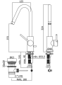 Paffoni Light bateria umywalkowa LIG977CR