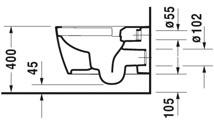 Duravit Me by Starck SET 45290900A1