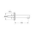  Grohe Concetto wylewka wannowa 13280001