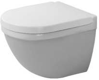 Duravit Starck 3 miska podwieszana Compact 48,5x36cm, bez deski 2227090000