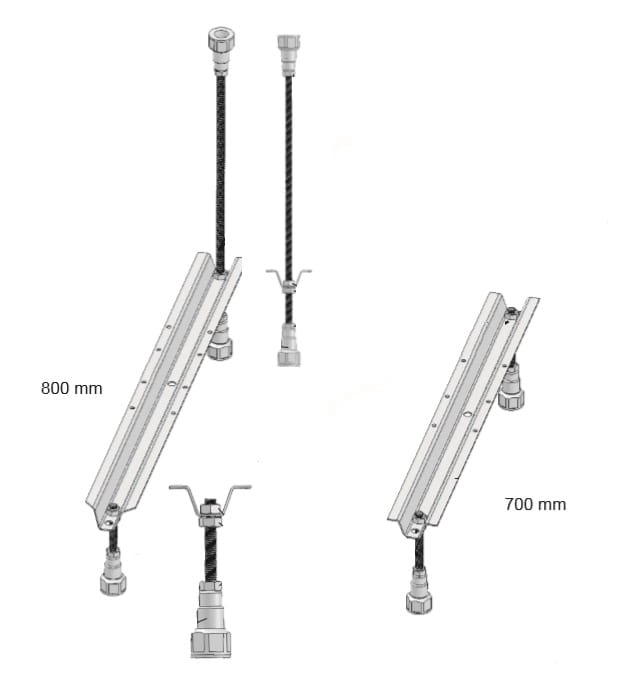 Ravak 10° stelaż GPX2240396