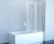 Ravak Chrome parawan nawannowy CVS2-100 prawy, satin 7QRA0U00Z1