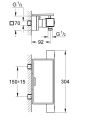 Grohe Grohtherm Cube bateria prysznicowa z termostatem 34491000