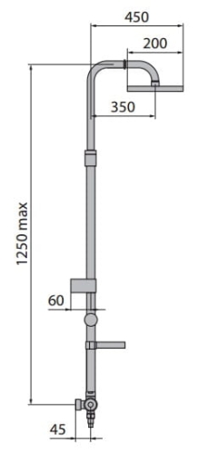 Novellini Easy 2 panel prysznicowy EASY2 T-K