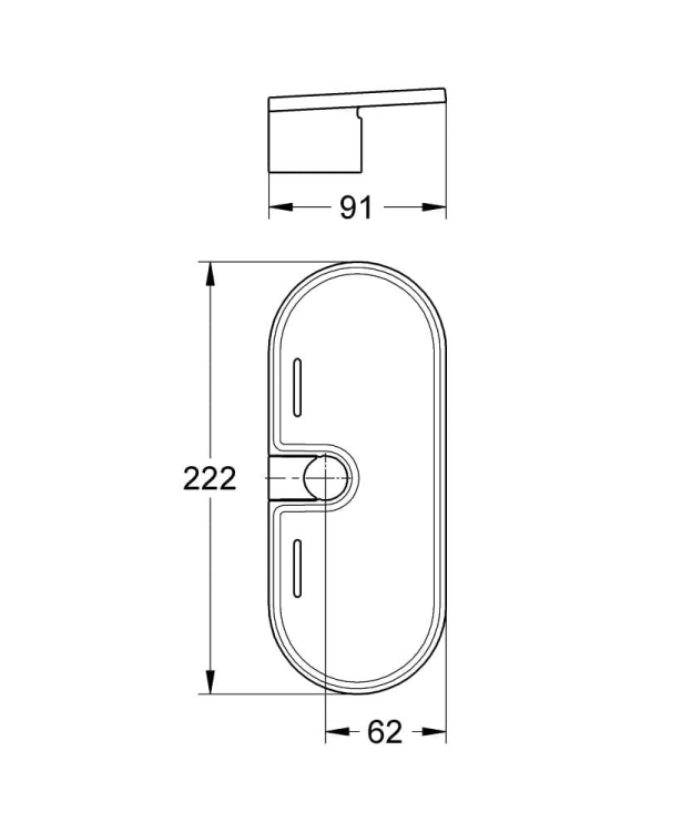 Grohe EasyReach półka 27596000
