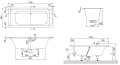 Villeroy&Boch Omnia Architectura wanna prostokątna 180x80cm UBA180ARA2V01
