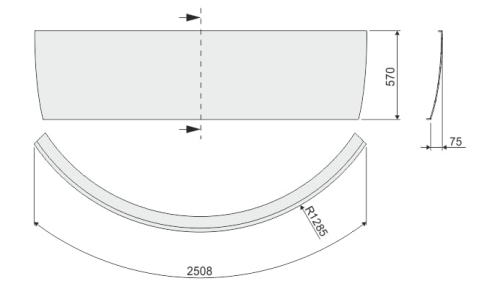 Sanplast Free Line obudowa wanny OWS/FREE 150x150 620-040-0551-01-000
