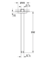 Grohe Rainshower przepust stropowy 292 mm 28497000