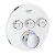 Grohe Grohtherm SmartControl bateria termostatyczna do obsługii 3 wyjść, element zewnętrzny, moon white 29904LS0