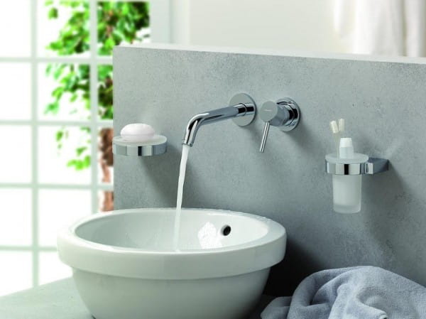 Kludi Bozz bateria umywalkowa podtynkowa element zewnętrzny wylewka 230mm 382450576