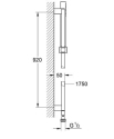 Grohe Euphoria Cube Stick zestaw natryskowy 277000000