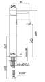 Paffoni Stick bateria umywalkowa wysoka SK071HCR120
