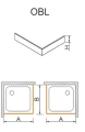 Sanplast obudowa brodzika 70x90x9 645-400-1120-01-000