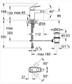 Grohe Eurocube bateria bidetowa 23138000