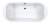 Sanplast Free Line wanna owalna wolnostojąca WOW-kpl/FREE 80x180+ST25 610-040-1180-01-000