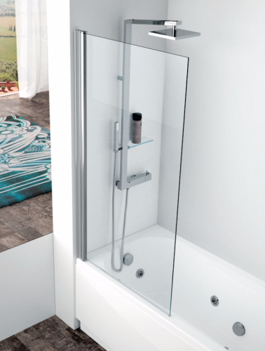 Novellini Aurora 1 parawan nawannowy 75x150cm AURORAN175-1K