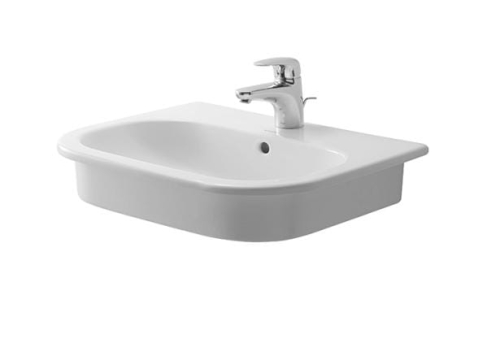 Duravit D-code umywalka wpuszczana w blat 54,5x43,5 cm 0337540000