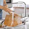 Grohe Minta bateria zlewozmywakowa z wyciąganą wylewką 30274000