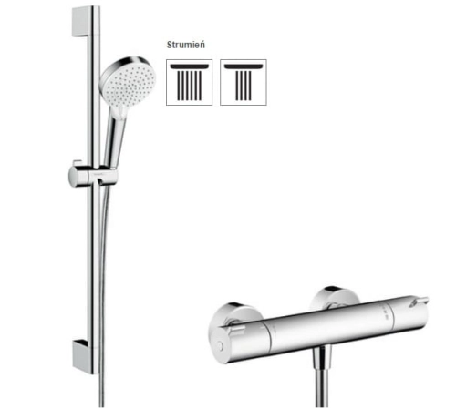 HansGrohe Crometta Vario Combi 1001 CL 0,65 m zestaw prysznicowy 27812400