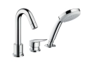 HANSGROHE Logis bateria wannowa 3-otw. element zewnętrzny 71313000