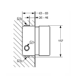 Kludi element podtynkowy do baterii z termostatem 35156