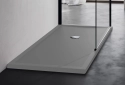 Novellini Olympic Plus brodzik prostokątny 120x90x4,5cm, szary RAL 7037 OL120904-29