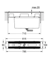 Grohe element montażowy baterii wannowej 29037000