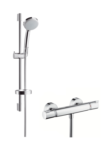 HansGrohe Croma 100 Vario/Ecostat Comfort Combi 27034000