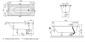 Villeroy&Boch Oberon wanna prostokątna 160x75 cm BQ160OBE2V-01