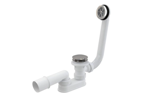 Ravak Sabina syfon do głębokiego brodzika ClickClack z redukcją X01315+X01304