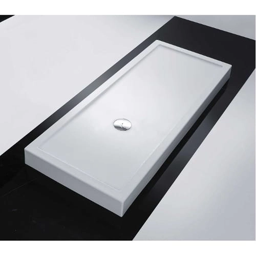 Novellini Olympic Plus brodzik prostokątny 150x75x12,5cm ze zintegrowaną obudową, biały OL1507511-30