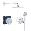 Grohe Grohtherm SmartControl komplet prysznicowy podtynkowy z termostatem i deszczownicą 210mm, ramię 286mm, 34743000
