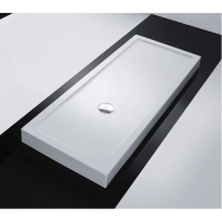 Novellini Olympic Plus brodzik prostokątny 140x75x12,5cm ze zintegrowaną obudową, biały OL1407511-30