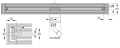 Viega Advantix Vario odpływ liniowy regulowany 30-120 cm model 4965.10 z rusztem stal biała SR4 model 4965.33, 686277+711887