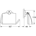 Grohe Essentials uchwyt na papier 40367001