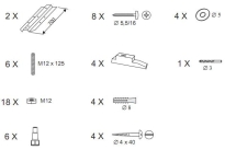 RAVAK stelaż do wanien 80U GPX2240017