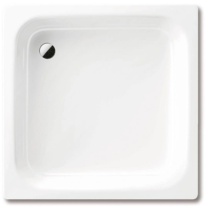 Kaldewei Sanidusch brodzik kwadratowy 90x90x14cm model 396, wykończenie przeciwpoślizgowe 3311.3000.0001