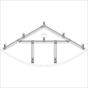 Sanplast stelaż do brodzików STS-077 194-E1417