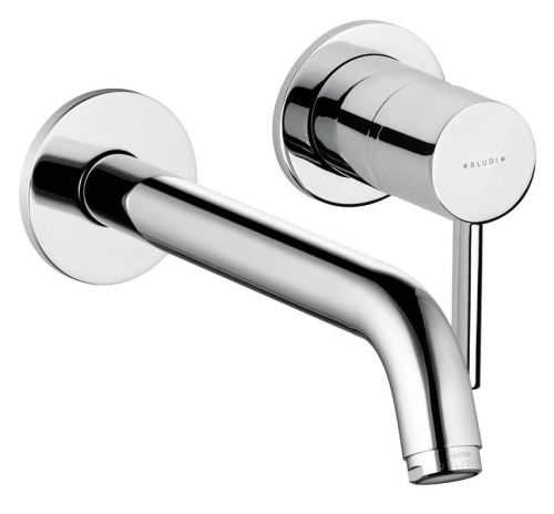 Kludi Bozz bateria umywalkowa podtynkowa element zewnętrzny wylewka 230mm 382450576