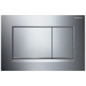 GEBERIT Sigma 30 przycisk spłukujący chrom/chrom mat 115.883.KH.1