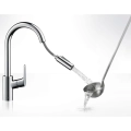 HansGrohe Focus bateria zlewozmywakowa z wyciąganą wylewką 31815000 