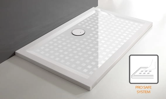 Sanplast Space Mineral brodzik prostokątny B-M/SPACE 100x120x1,5 Pro Safe 645-290-0650-01-002